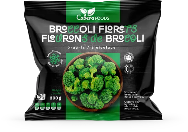Broccoli florets, Cabera Foods 300 g