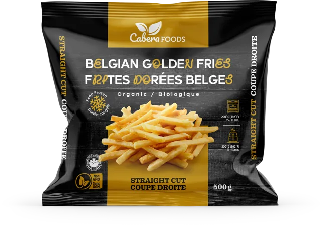 Straight cut fries, Cabera Foods 500 g